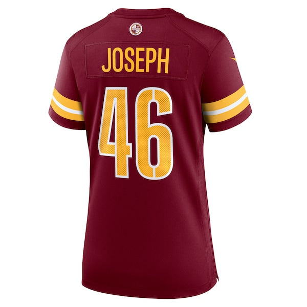 Greg Joseph Washington Commanders Nike Women's Team Game Jersey - Burgundy - Image 3