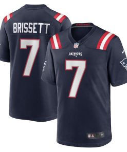 Jacoby Brissett New England Patriots Nike Game Jersey - Navy