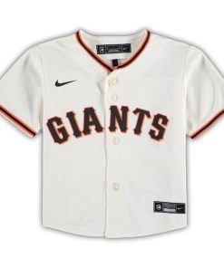 Alternative view of San Francisco Giants Nike Toddler Replica Team Jersey - Cream