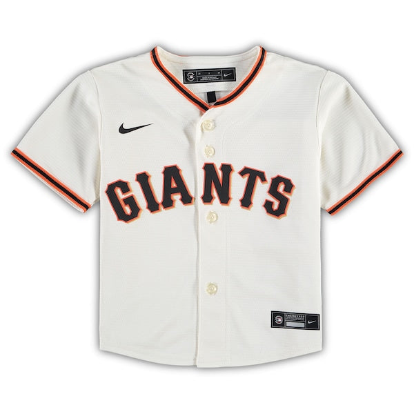 San Francisco Giants Nike Toddler Replica Team Jersey - Cream - Image 2