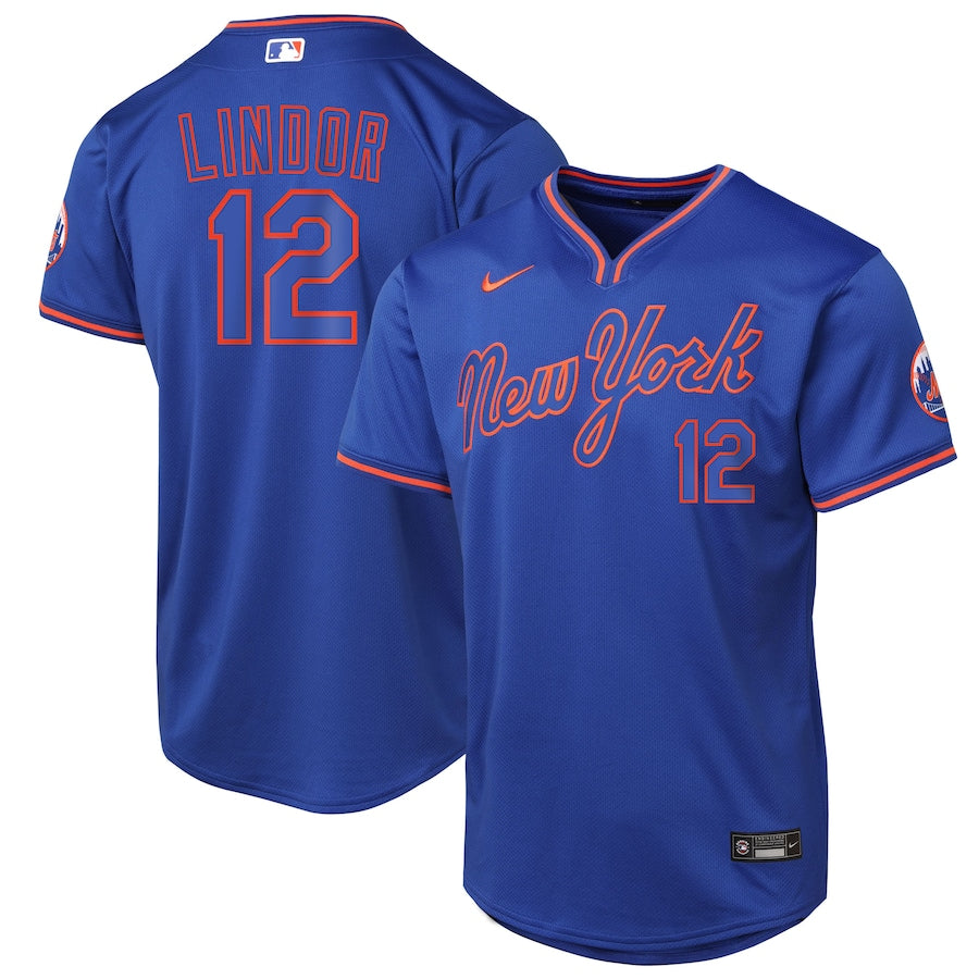 Francisco Lindor New York Mets Nike Alternate Limited Player Jersey?ยจC Royal