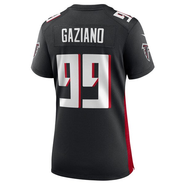Joe Gaziano Atlanta Falcons Nike Women's Team Game Jersey - Black - Image 3
