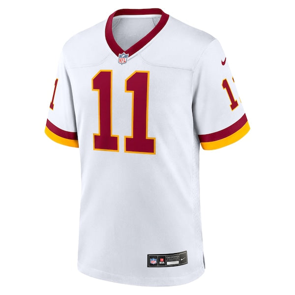 Luke McCaffrey Washington Commanders Nike Game Super Bowl Era Jersey - White - Image 2