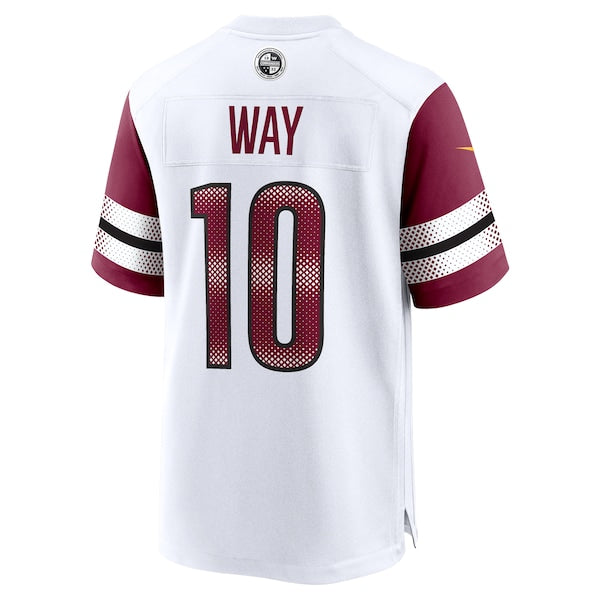 Tress Way Washington Commanders Nike Game Jersey - White - Image 3