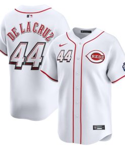 Elly De La Cruz Cincinnati Reds Nike 2025 MLB Speedway Classic Home Replica Jersey - White