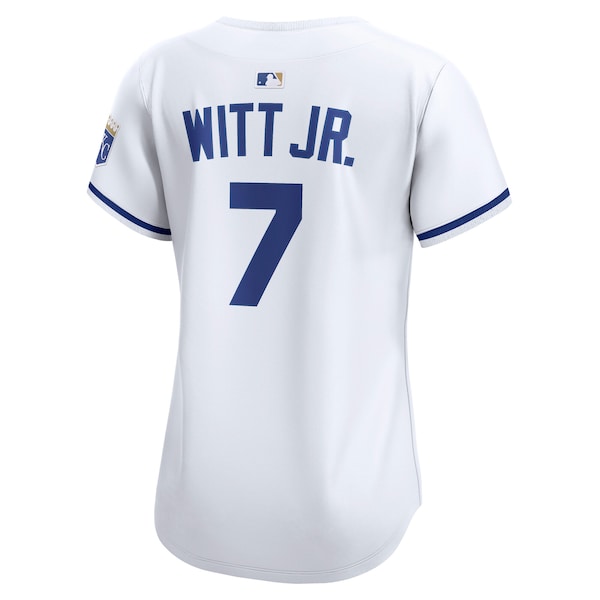 Bobby Witt Jr. Kansas City Royals Nike Women's Home Limited Player Jersey - White - Image 3
