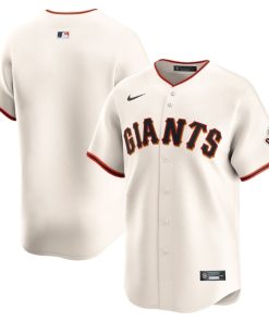 San Francisco Giants Nike Home Limited Jersey - Cream