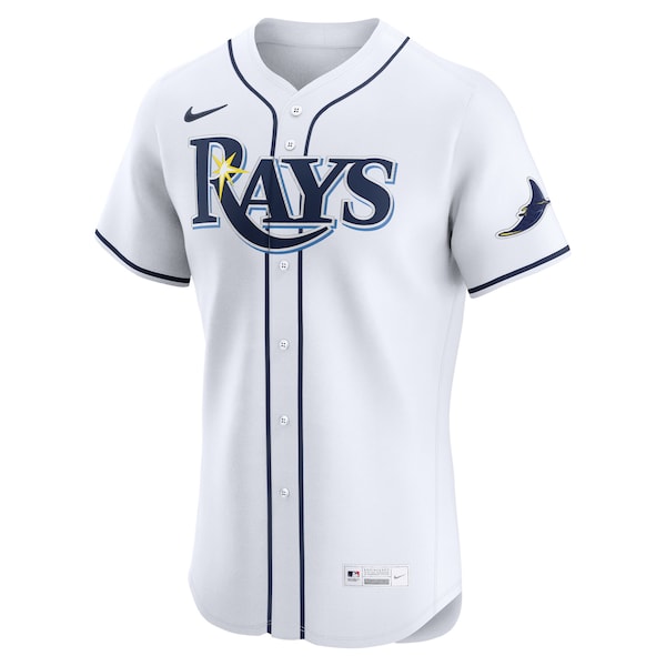 Tampa Bay Rays Nike Home Elite Jersey - White - Image 2