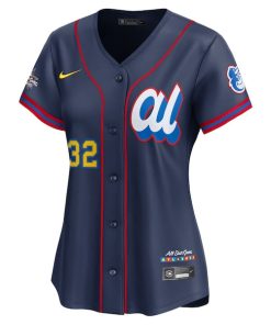 Alternative view of Ryan O'Hearn American League Nike Women's 2025 All-Star Edition Limited Player Jersey - Navy