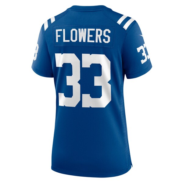 Dallis Flowers Indianapolis Colts Nike Women's Game Player Jersey - Royal - Image 3