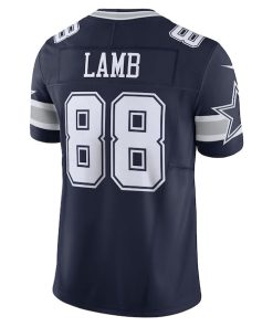 Alternative view of CeeDee Lamb Dallas Cowboys Nike Vapor F.U.S.E. Limited Jersey - Navy