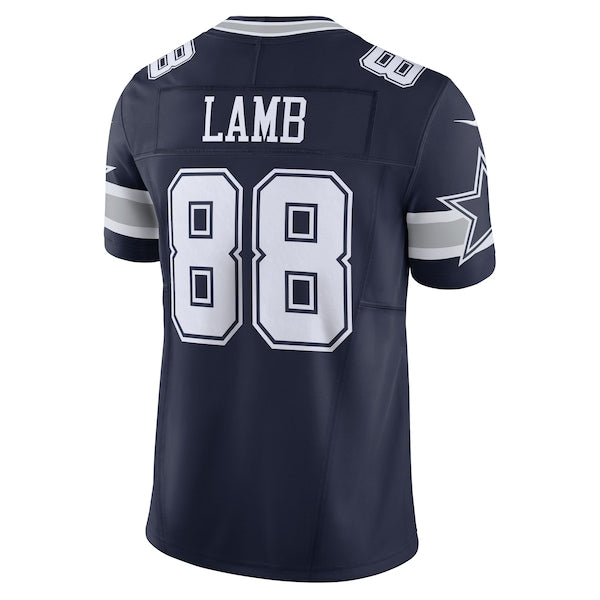 CeeDee Lamb Dallas Cowboys Nike Vapor F.U.S.E. Limited Jersey - Navy - Image 2