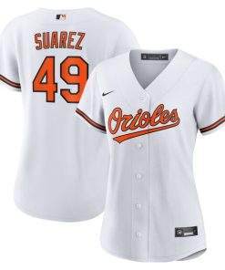 Albert Suarez Baltimore Orioles Nike Women's Home Replica Jersey - White