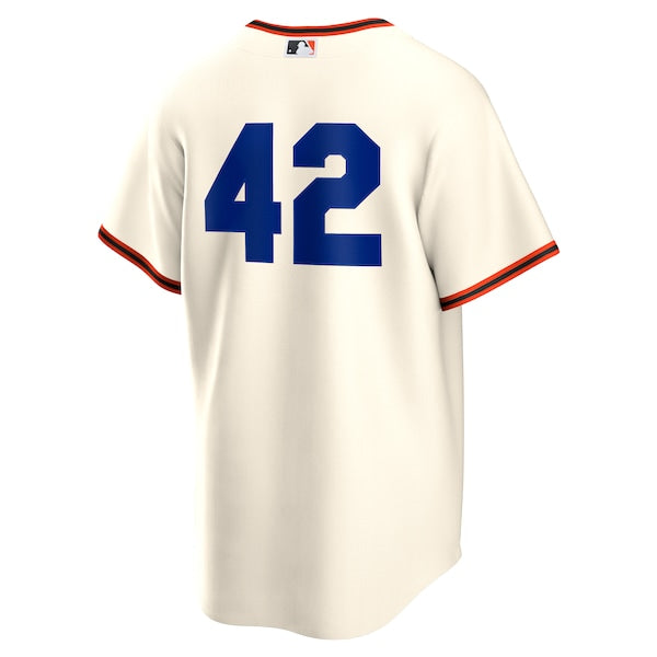 San Francisco Giants Nike Home 2025 Jackie Robinson Day Replica Jersey - Cream - Image 3