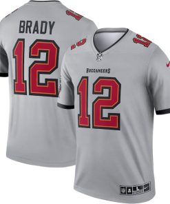 Tom Brady Tampa Bay Buccaneers Nike Inverted Legend Jersey - Gray