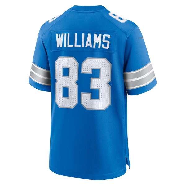 Isaiah Williams Detroit Lions Nike Game Jersey - Blue - Image 3
