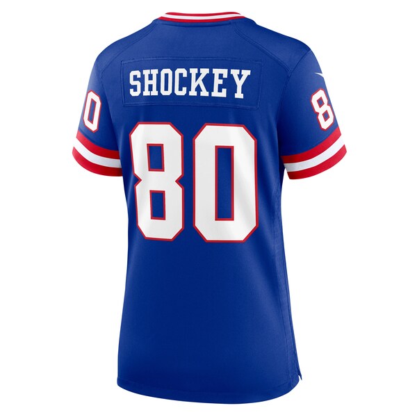 Jeremy Shockey New York Giants Nike Women's Classic Retired Player Game Jersey - Royal - Image 3