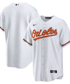 Baltimore Orioles Nike Home Replica Team Jersey - White