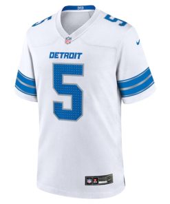 Alternative view of David Montgomery Detroit Lions Nike Game Jersey -  White