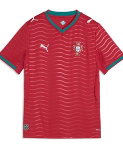 Portugal National Team Puma Youth 2026 Home Replica Jersey - Red