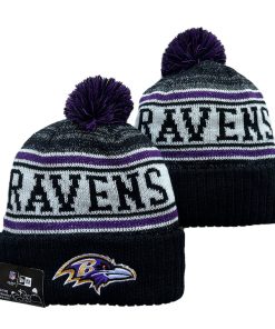 BALTIMORE RAVENS KNIT HAT