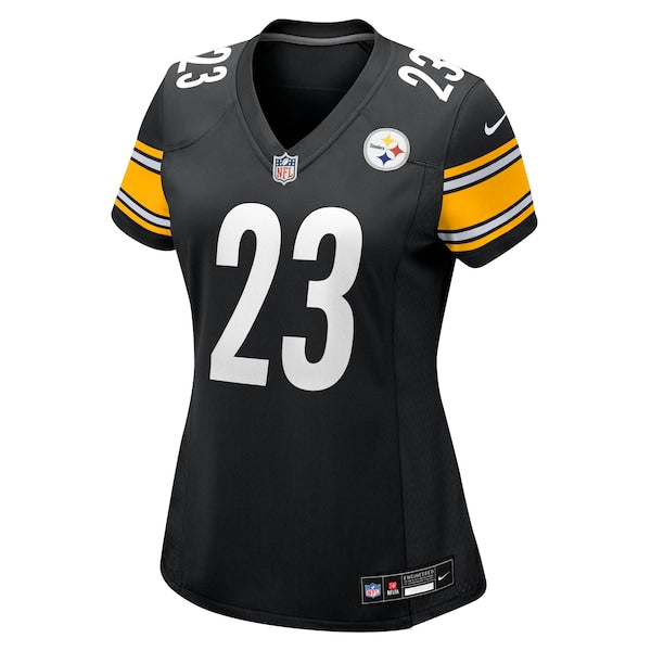 Darius Slay Pittsburgh Steelers Nike Women's Team Game Jersey - Black - Image 2