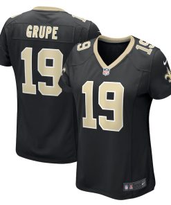 Blake Grupe New Orleans Saints Nike Women's Team Game Jersey -  Black