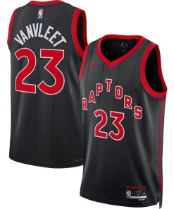Fred VanVleet Toronto Raptors Jordan Brand Unisex Swingman Jersey - Statement Edition - Black