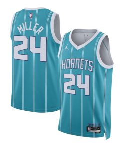 Brandon Miller Charlotte Hornets Nike Unisex NBA Draft Swingman Jersey - Icon Edition - Teal