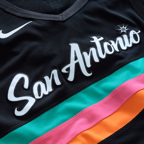 Victor Wembanyama San Antonio Spurs Nike Unisex 2025/26 Authentic Jersey - City Edition - Black - Image 4