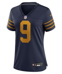 Alternative view of Christian Watson Green Bay Packers Nike Women's The 1923 Classic Game Jersey - Navy