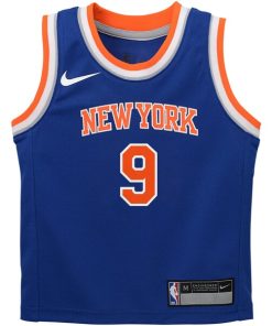 Alternative view of RJ Barrett New York Knicks Nike Preschool Swingman Player Jersey - Icon Edition - Blue
