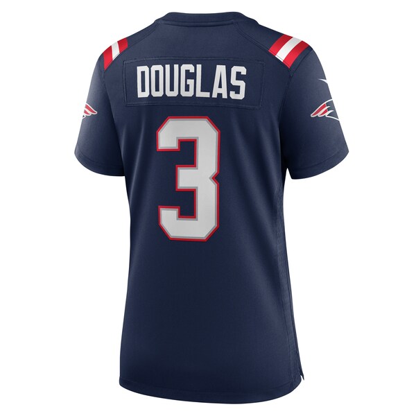 Demario Douglas New England Patriots Nike Women's Game Jersey - Navy - Image 8