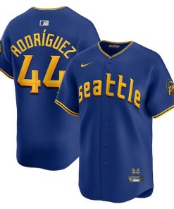 Julio Rodriguez Seattle Mariners Nike City Connect Limited Jersey - Blue