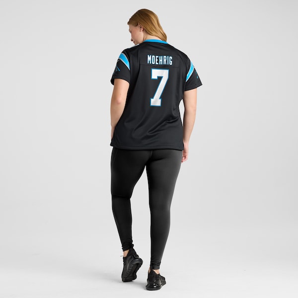 Trevon Moehrig Carolina Panthers Nike Women's Team Game Jersey - Black - Image 8