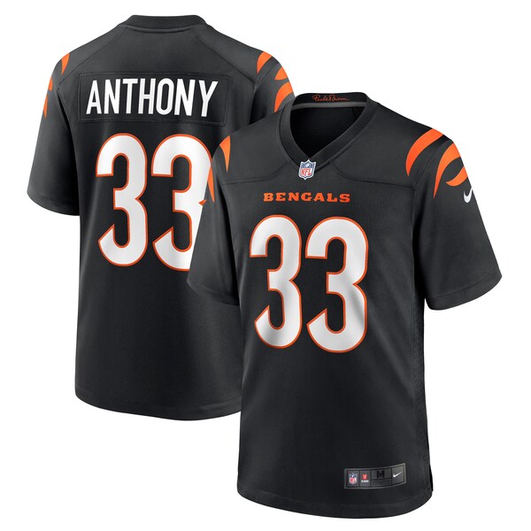 Daijahn Anthony Cincinnati Bengals Nike Game Jersey - Black - Image 2