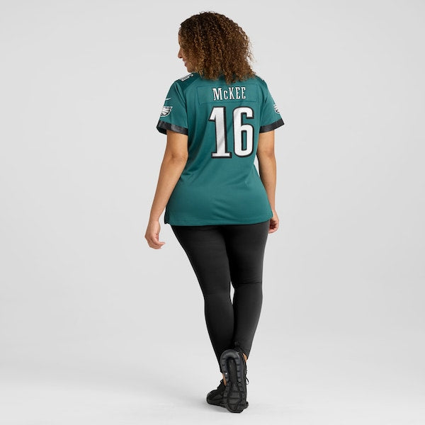 Tanner McKee Philadelphia Eagles Nike Women's Team Game Jersey - Midnight Green - Image 7