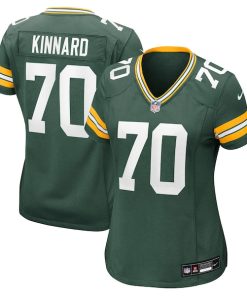Darian Kinnard Green Bay Packers Nike Women's Team Game Jersey -  Green