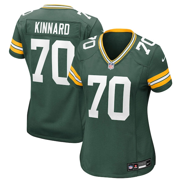 Darian Kinnard Green Bay Packers Nike Women's Team Game Jersey - Green