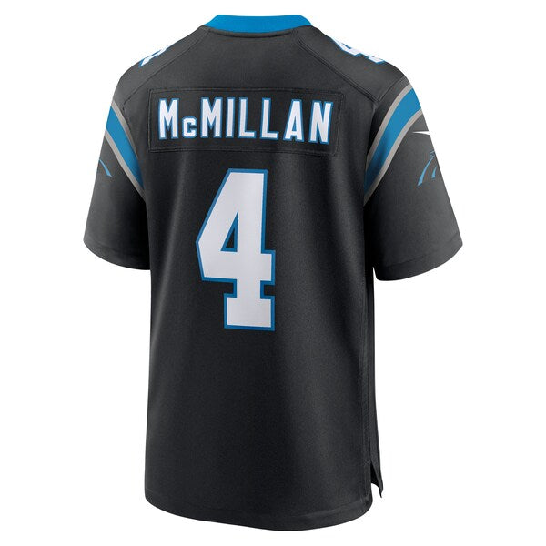 Tetairoa McMillan Carolina Panthers Nike Youth Game Jersey - Black - Image 3