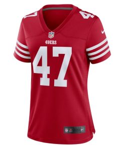 Alternative view of Ezekiel Turner San Francisco 49ers Nike Women's Team Game Jersey -  Scarlet