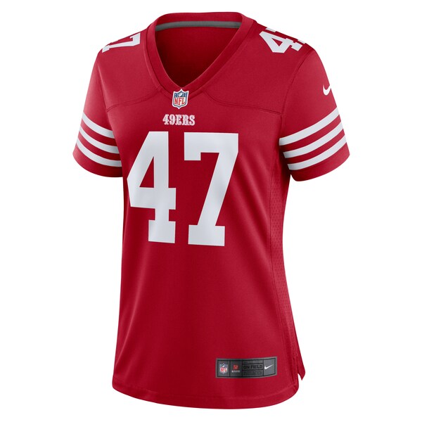Ezekiel Turner San Francisco 49ers Nike Women's Team Game Jersey - Scarlet - Image 2