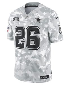 Alternative view of DaRon Bland Dallas Cowboys Nike 2024 Salute to Service Limited Jersey - Arctic Camo