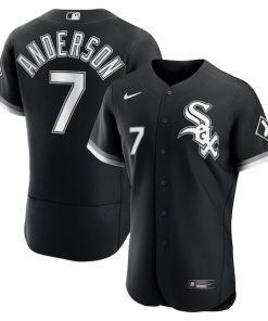 Tim Anderson Chicago White Sox Nike Alternate Authentic Player Jersey - Black