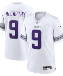 J.J. McCarthy Minnesota Vikings Nike Youth Alternate Game Player Jersey - White