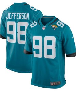 Jordan Jefferson Jacksonville Jaguars Nike Team Game Jersey -  Teal