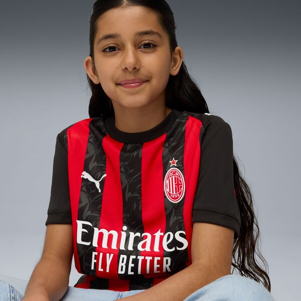 AC Milan Puma Youth 2025/26 Home Replica Jersey - Red - Image 8