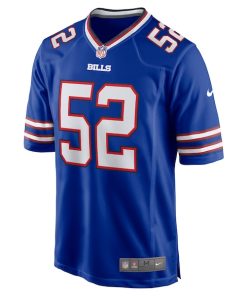 Alternative view of Nicholas Morrow Buffalo Bills Nike  Game Jersey -  Royal