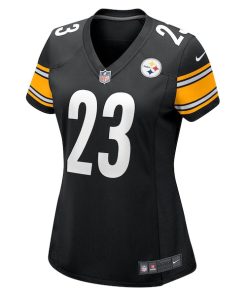 Alternative view of Damontae Kazee Pittsburgh Steelers Nike Women's  Game Jersey -  Black