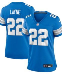 Bobby Layne Detroit Lions Nike Women's Retired Player Game Jersey - Blue